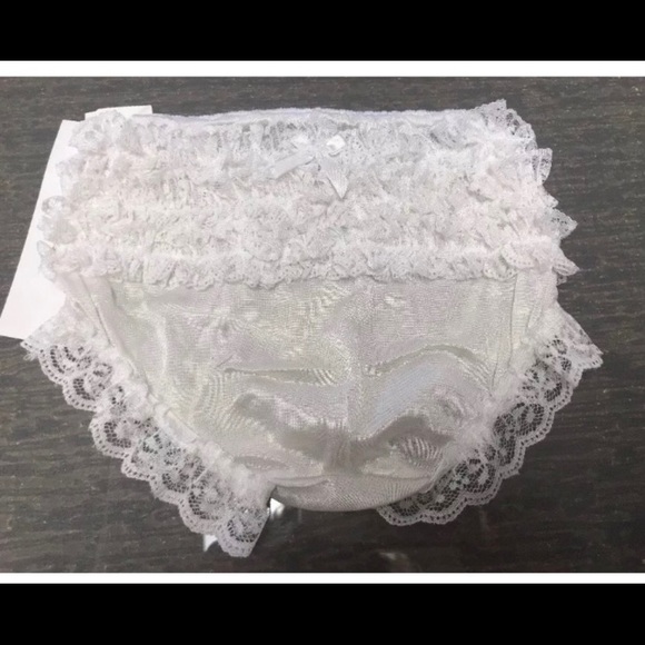 Lace Rear Ruffled Easter Pageant Diaper Cover Panty Bloomers….U choose color NWT - Picture 2 of 8